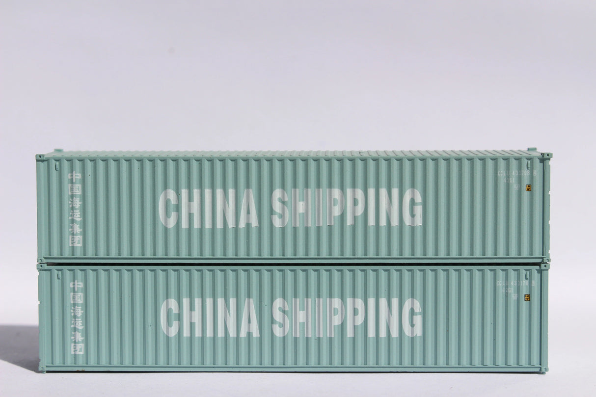 Jacksonville Terminal N CHINA SHIP 20'CONT 2PK - JTC405307