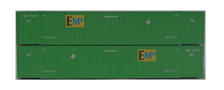 Jacksonville Terminal N EMP EMHU SET #3 GREEN - JTC537049