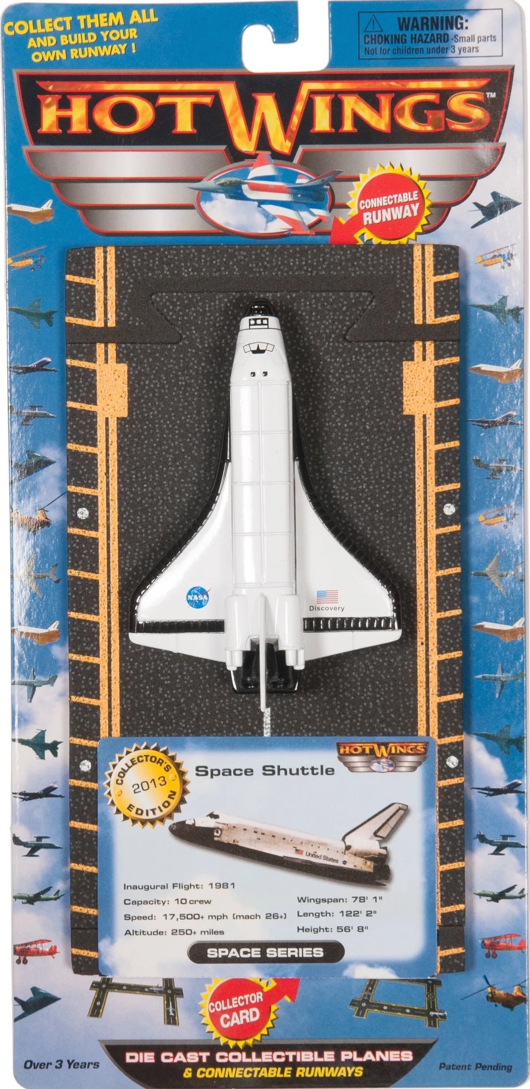 Just Think Toys JTT12105 HOT WINGS COLLECTIBLE PLANE - JTT12105
