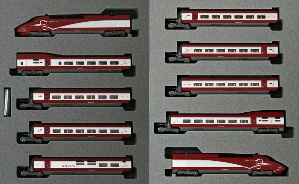 Kato N THALYS PBA NEW COLOR 10-CAR SET - KAT101657