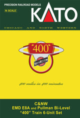 Kato N E8A PASS SET, C&NW 400 (6) - KAT106104