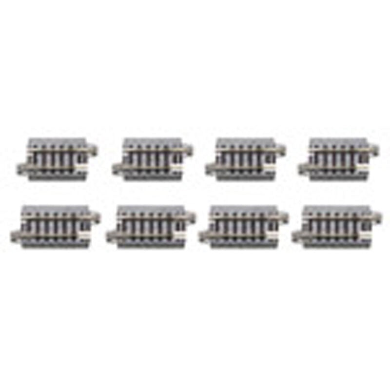 Kato Track Assortment Set B - Unitrack -- 4 Each: 1-1/2"  38mm and 1-5/16" 33mm Straight Sections