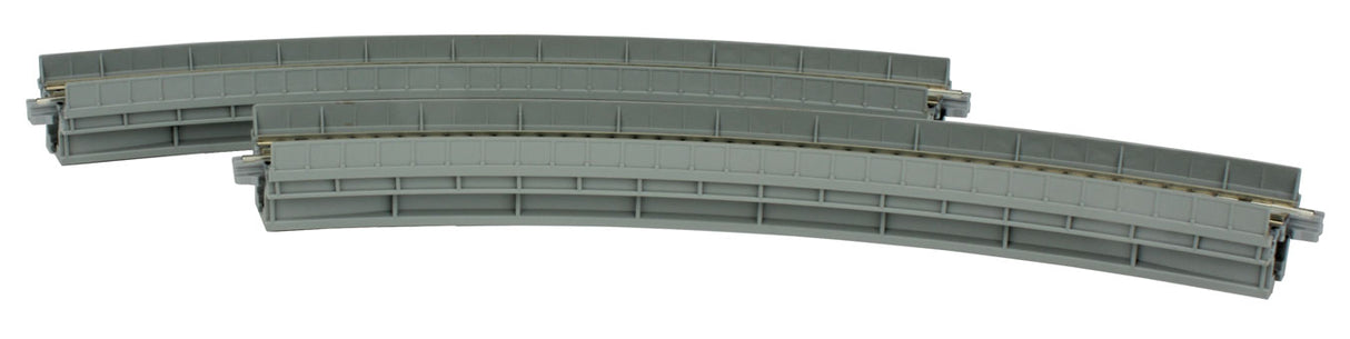 Kato N 282mm 11" Radius 45-Degree Viaduct (2) - KAT20510
