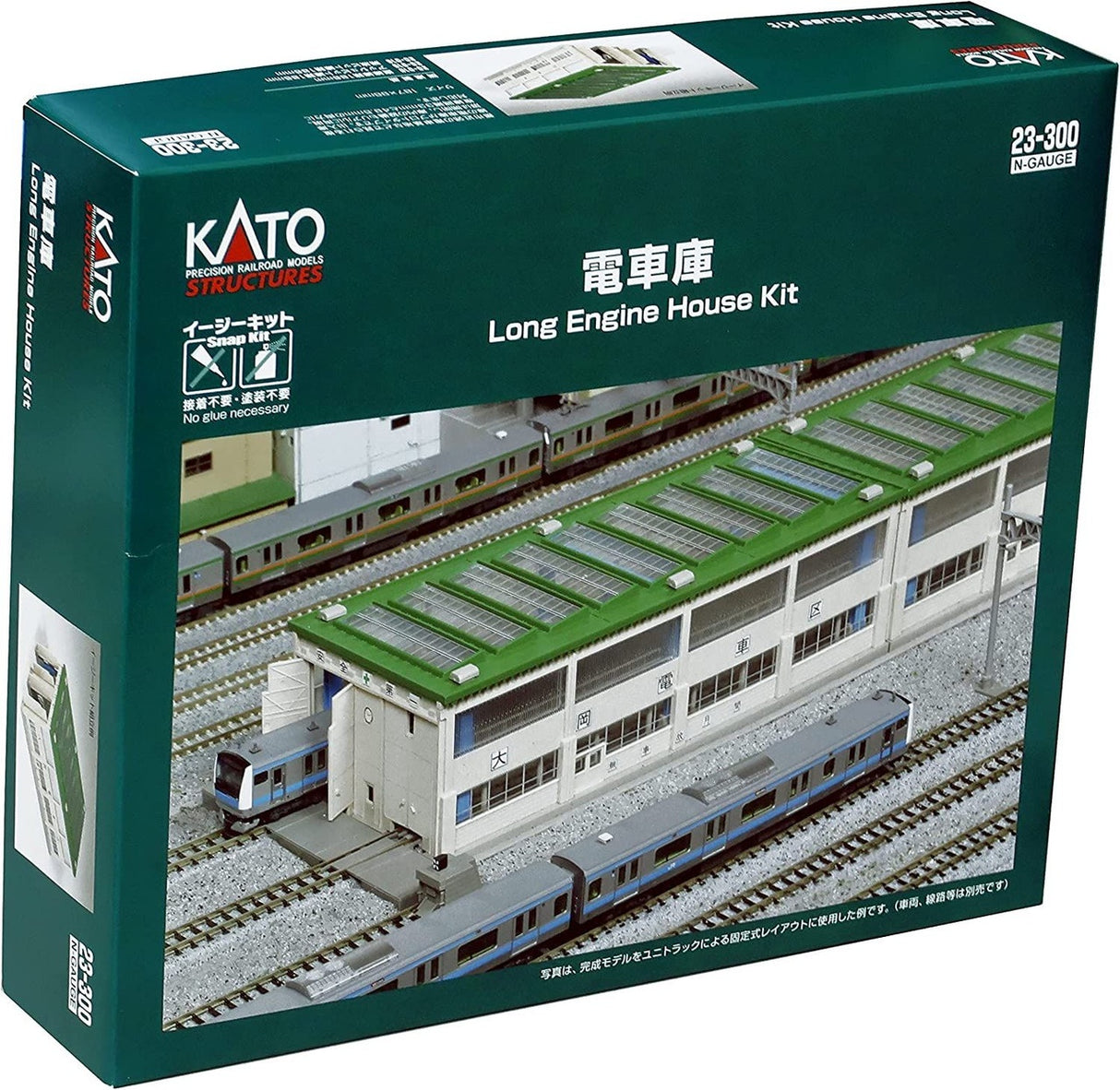 Kato 23-300 N Long Engine House -- Kit
