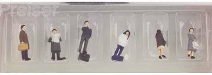 Kato N Standing Passengers (6) - KAT24204
