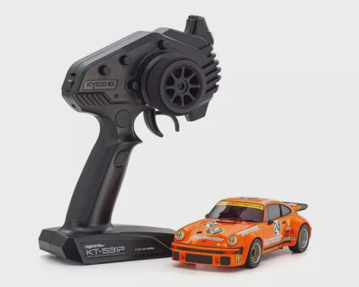 Kyosho Mini-Z MR-04 RWD Readyset 1976 Porsche 934 RSR Turbo (Jagermeister #24) w/KT-531P 2.4GHz Radio