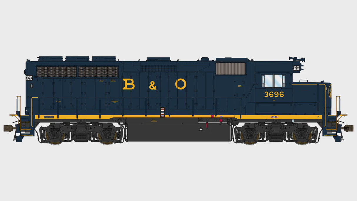 Class One Model Works HO EMD GP40 1A3 - DCC & SOUND - BALTIMORE & OHIO 3696