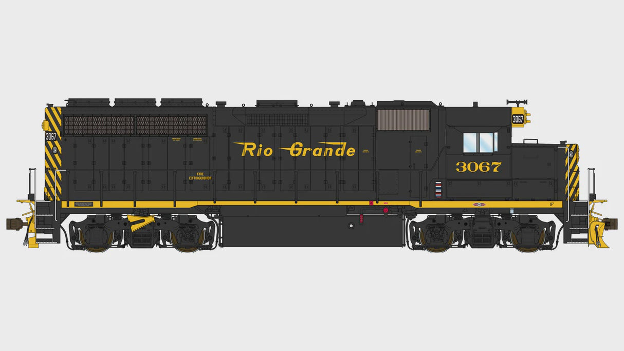 Class One Model Works HO EMD GP40 1A3 - DCC READY - DENVER & RIO GRANDE WESTERN 3067