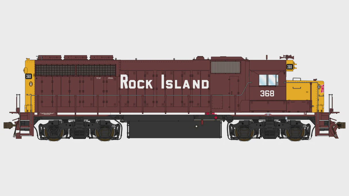 Class One Model Works HO EMD GP40 1A3 - DCC & SOUND - ROCK ISLAND 368