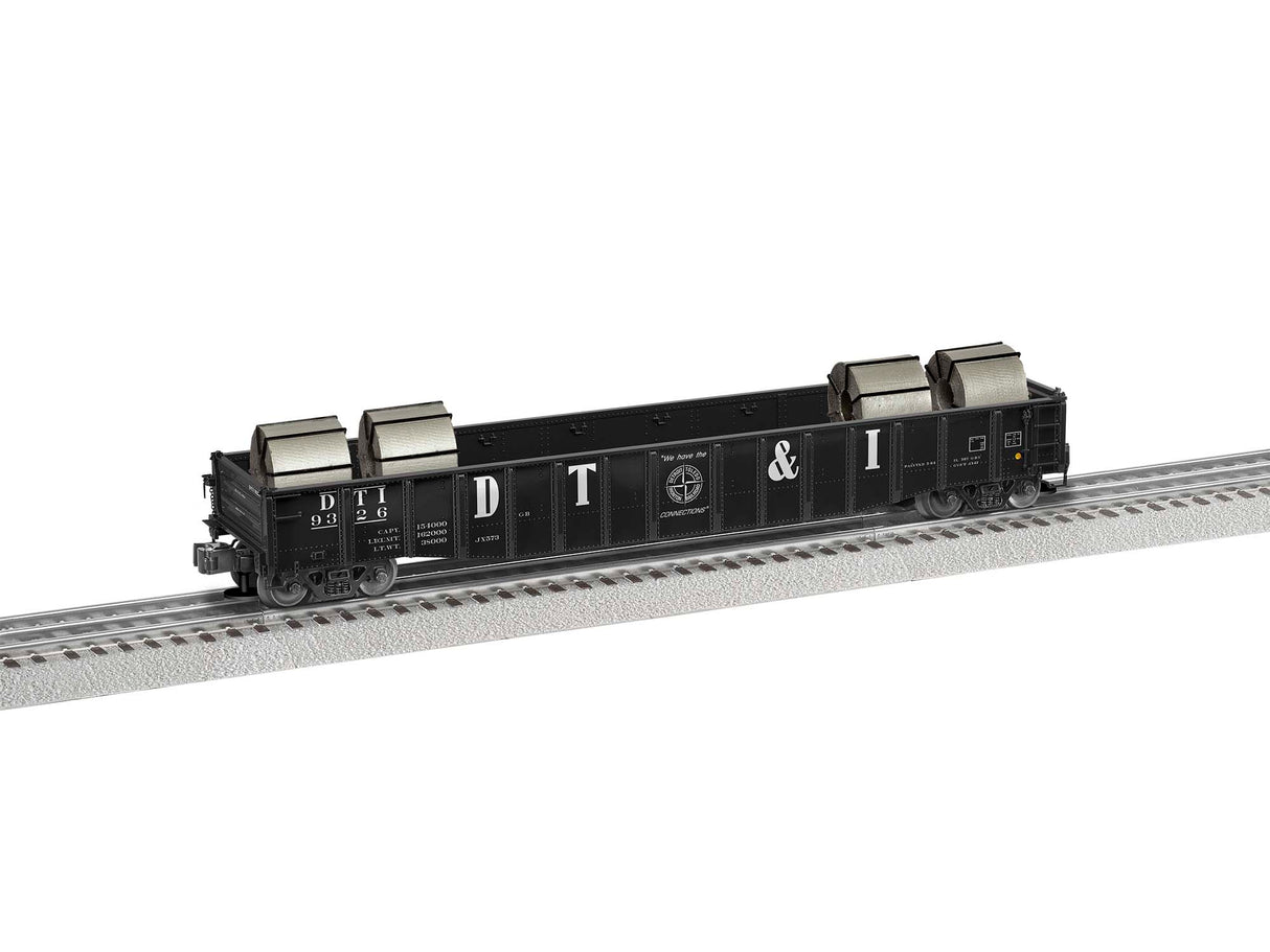 Lionel O 52' Coil Gondola, DT&I #9326 - LNL1926331
