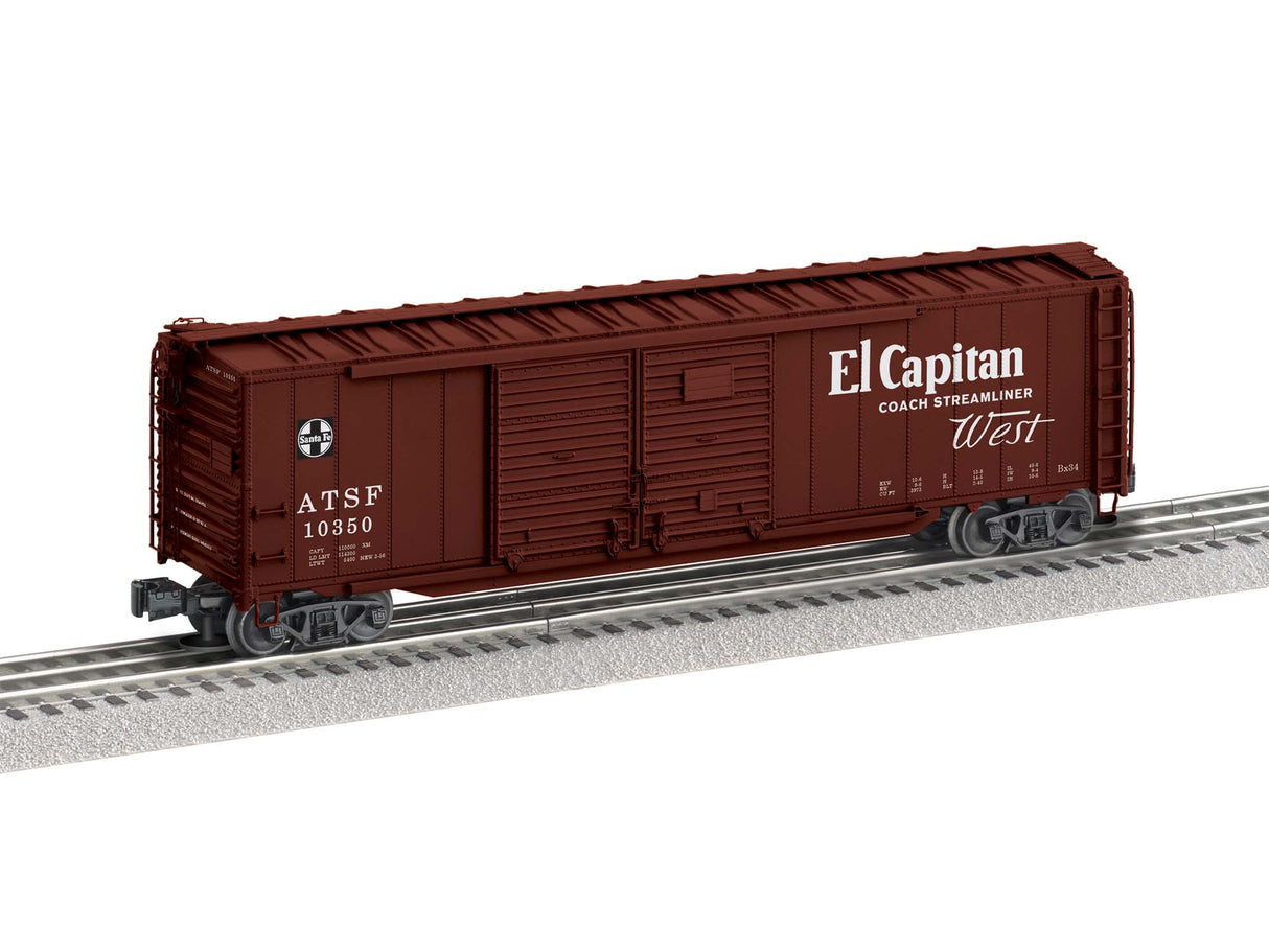 Lionel O 50' Double Door Box, SF/El Capitan #10350 - LNL1926443