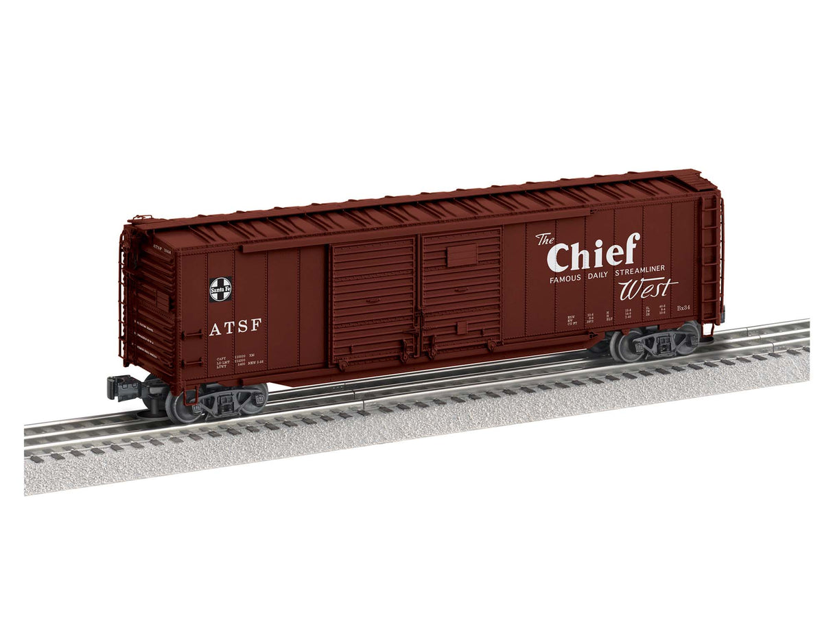 Lionel O 50' Double Door Box, SF/Chief #10456 - LNL1926445