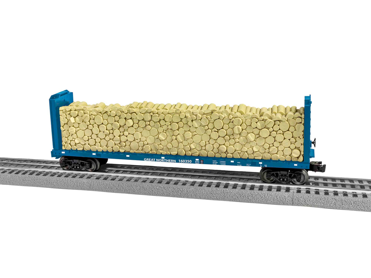 Lionel O Bulkhead Flatcar, GN #160350 - LNL2043103