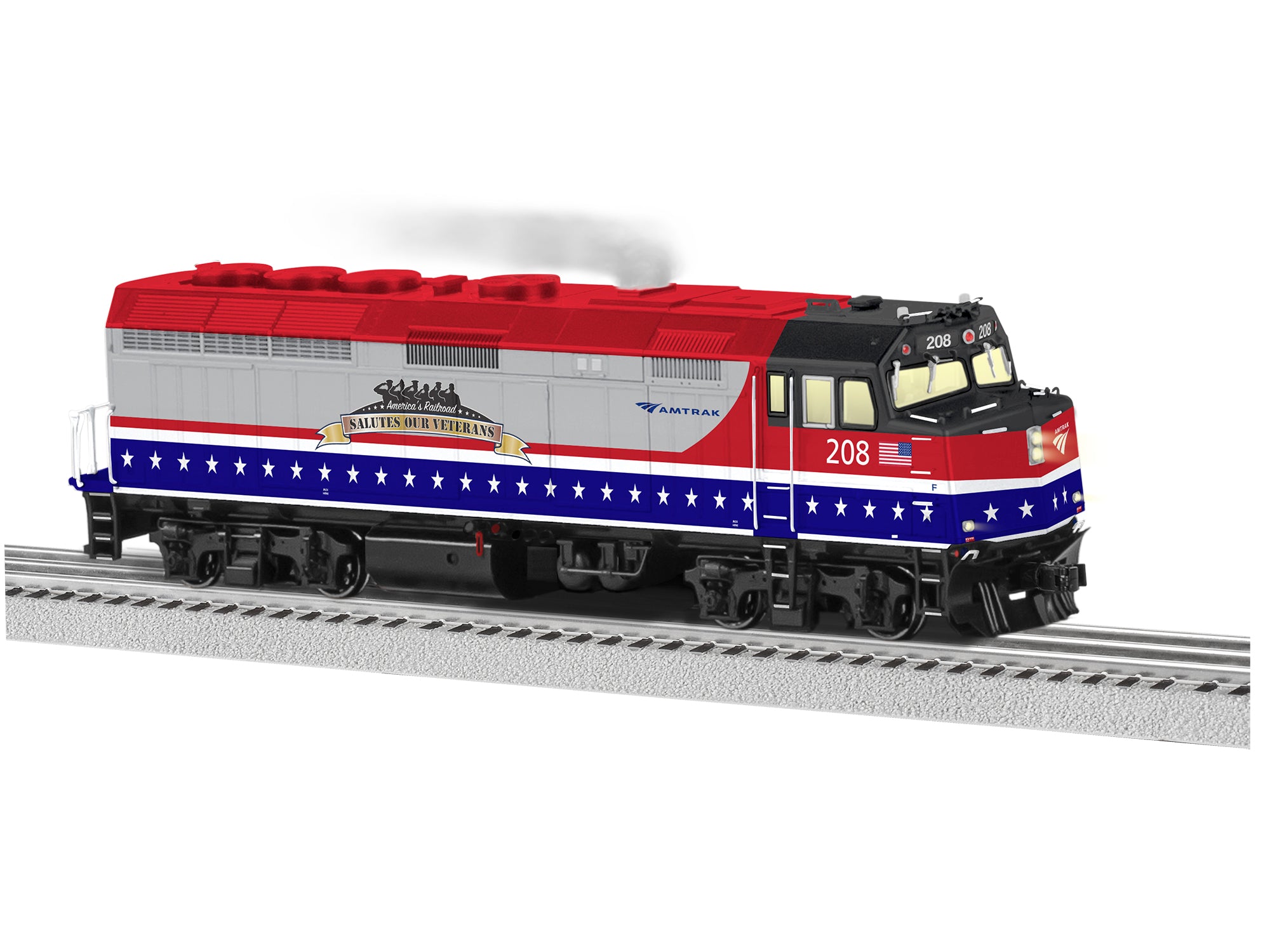 ☆ Amtrak スーパーライナー 客車＆牽引機　F40PH重連モデル☆彡 Lionel O Legacy Diesel F40PH Amtrak Veterans - LNL2233740