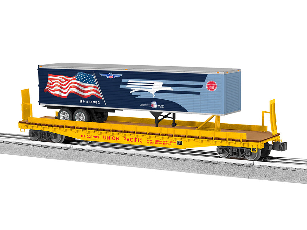 O UP MP Heritage TOFC Flatcar - LNL2326040