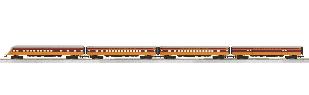 Lionel 2427400 Milwaukee Road (MILW) 18'' Aluminum 4 Pack