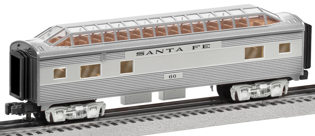Lionel O RTR SF Add-On Full Vista Dome Car #60