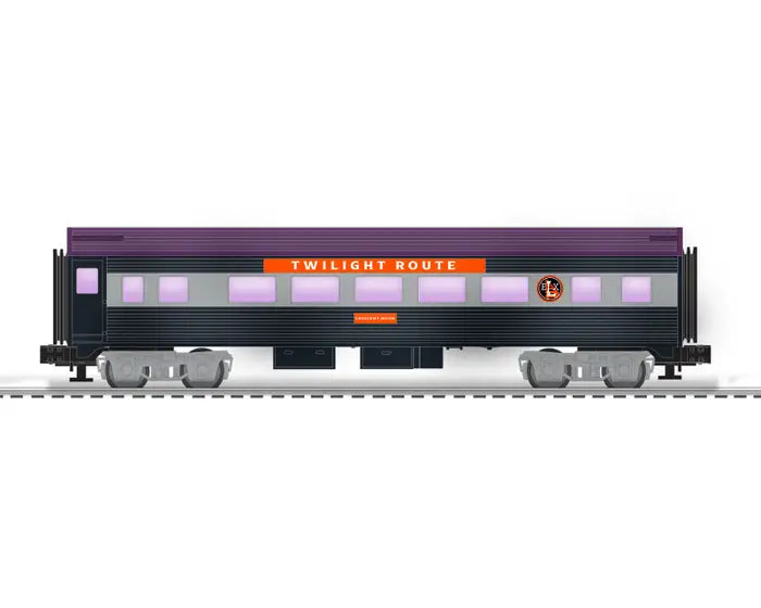 Lionel O RTR Halloween Streamlined Passenger Coach Crescent Moon