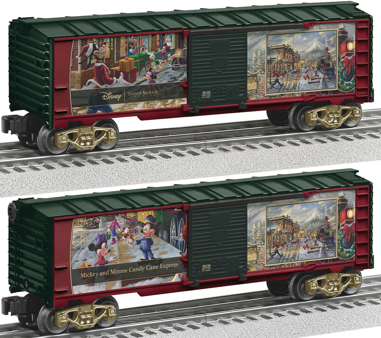 Lionel O RTR Thomas Kinkade Studios - Disney Mickey & Minnie Candy