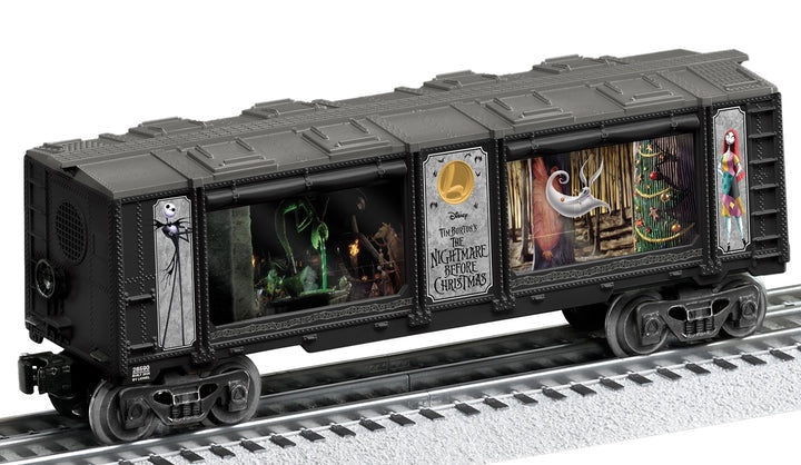 Lionel 2528590 Aquarium Car - 3-Rail - Ready to Run -- Nightmare Before Christmas Zero (gray, black)