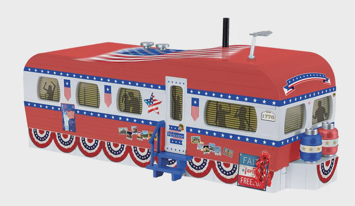 Lionel 2529220 - Trailer Home "U.S. Patriotic"