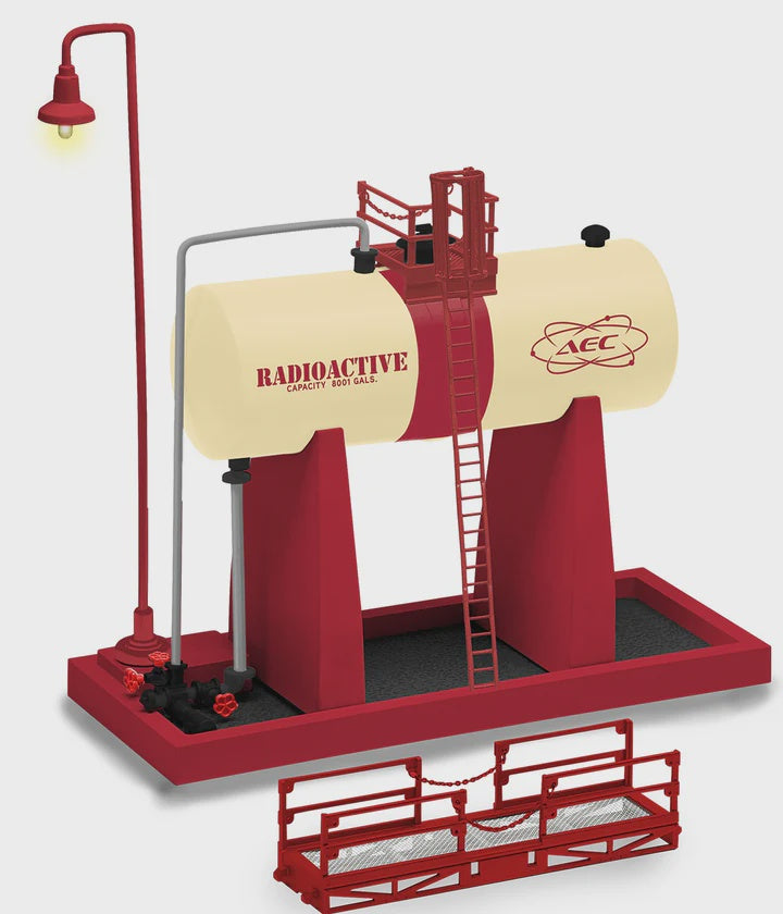 Lionel 2529230 - Glow in the Dark Elevated Tank "Atomic Energy Commission"