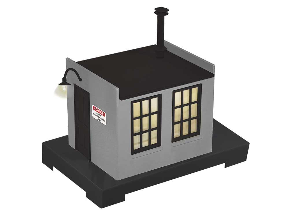Lionel 2529240 Woek House with Crane Sounds -- Kit - 3 x 2-1/2 x 2-1/2"  7.6 x 6.4 x 6.4cm