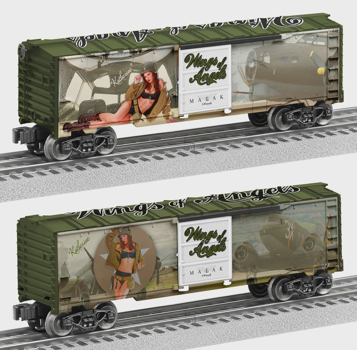 Lionel 2538170 - U.S. Army Boxcar "Wings of Angels - Katherine"