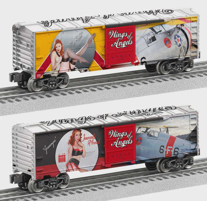 Lionel 2538180 - U.S. Army Boxcar "Wings of Angels - Jessamyne" (Rockin' the Red)