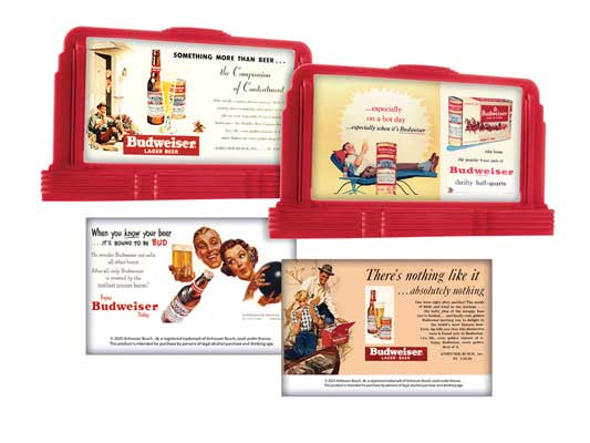 Lionel HO Anheuser Busch - Budweiser Billboard 2 Pack