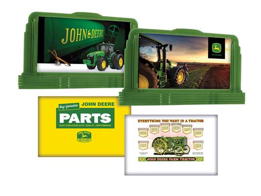 Lionel HO John Deere Billboard 2 Pack