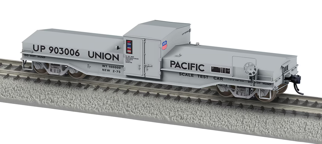 Lionel HO Maxson Scale Test Car - Ready to Run -- Union Pacific #903006 (silver)