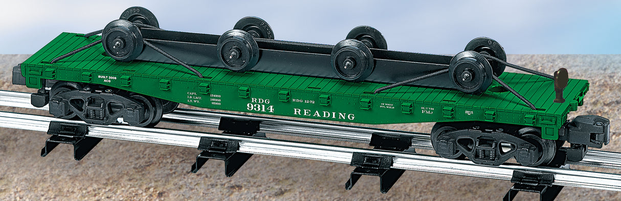 Lionel S AF Flat/Wheel Load, RDG - LNL648555