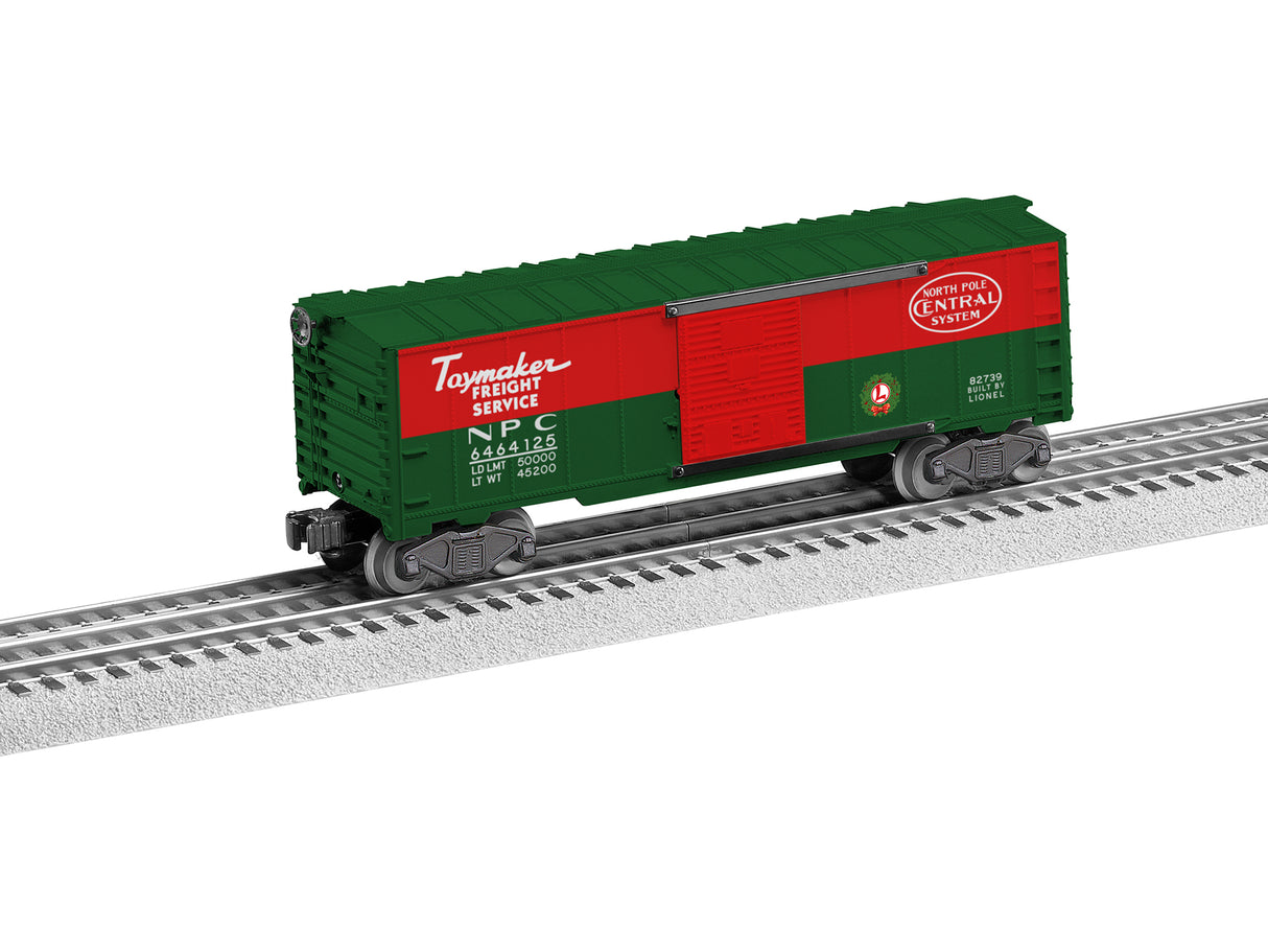 Lionel #6464 - 125 North Pole Central Boxcar - LNL682739