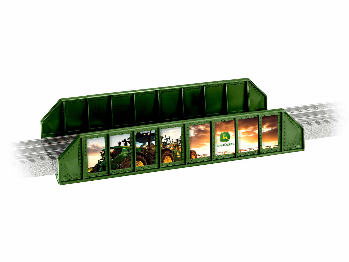 Lionel O JOHN DEERE PLASTIC GIRDER BRI - LNL683234