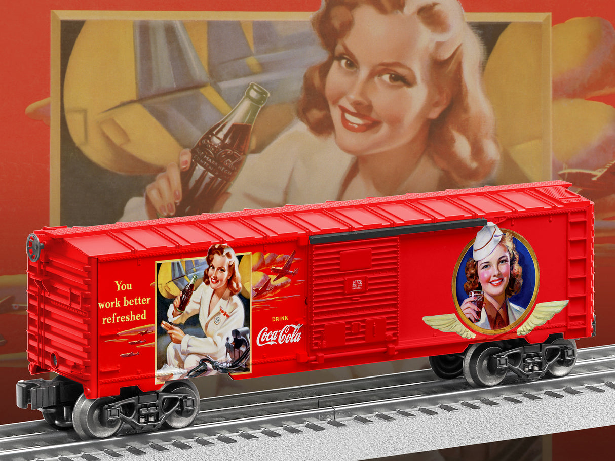 Lionel O-27 Box, Coke/Heritage Military/You Work Better - LNL683781