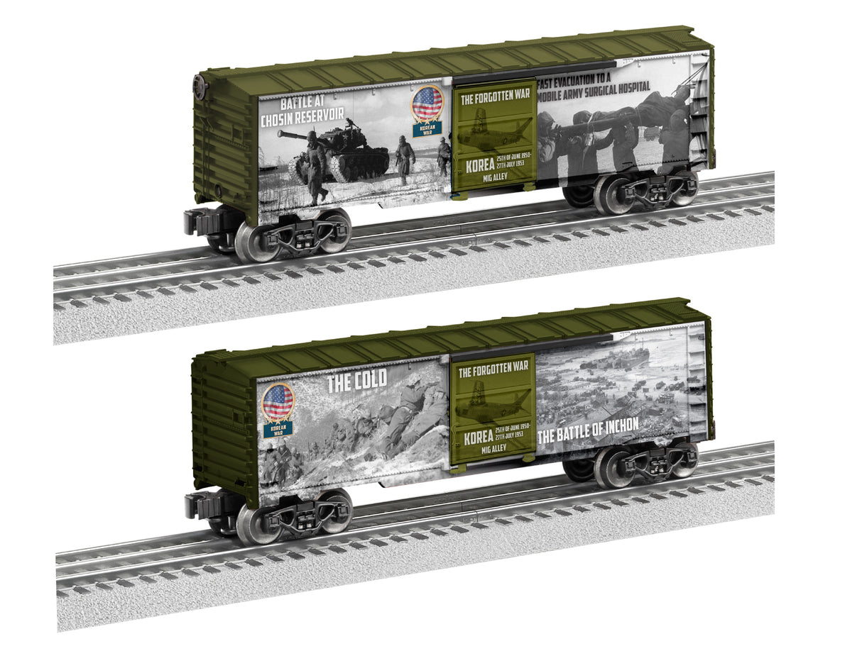 Lionel O KOREAN WAR BOXCAR - LNL684670