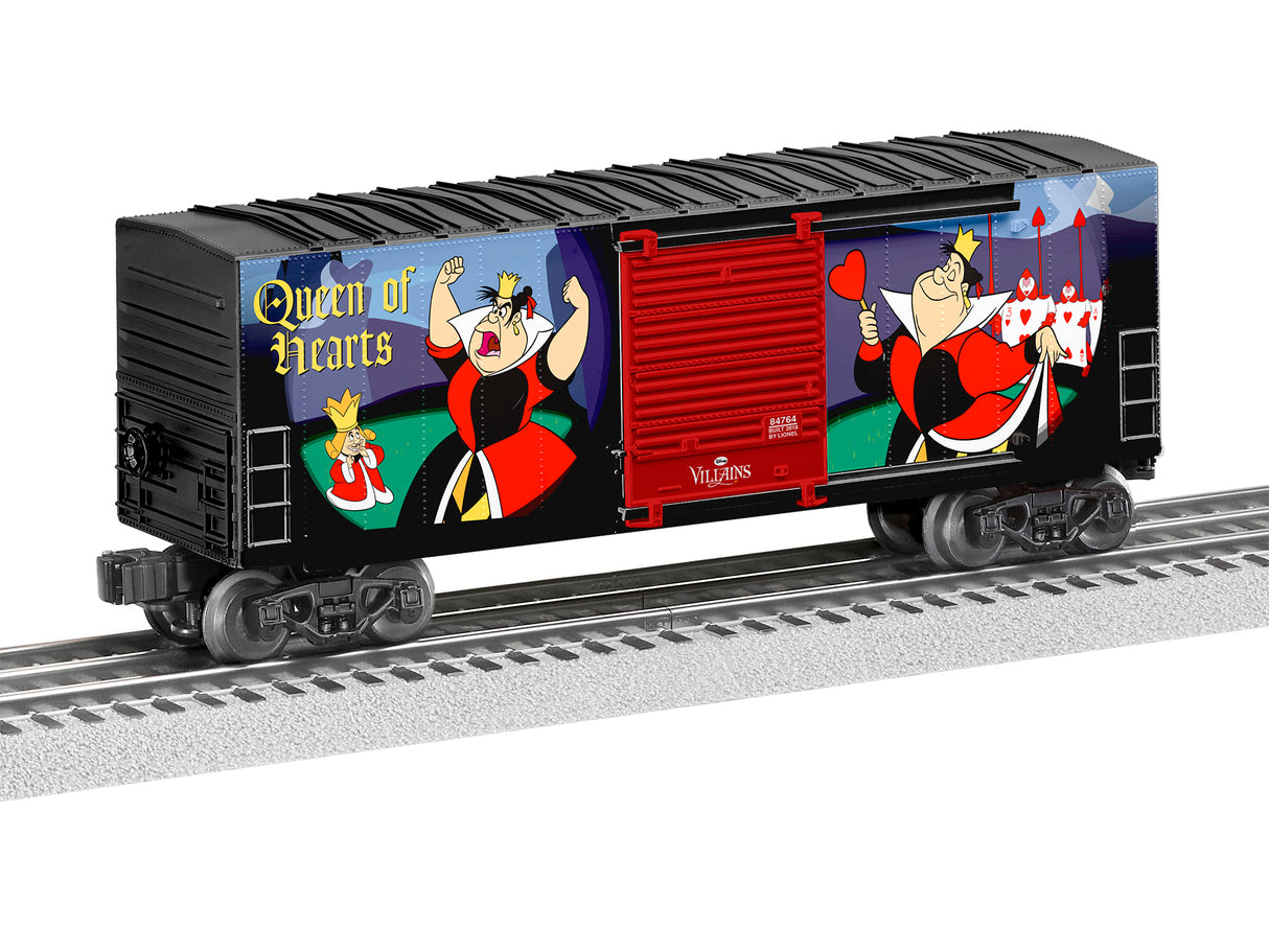 Lionel O DISNEY HI-CUBE BOXCAR QUEEN OF HEARTS - LNL684764