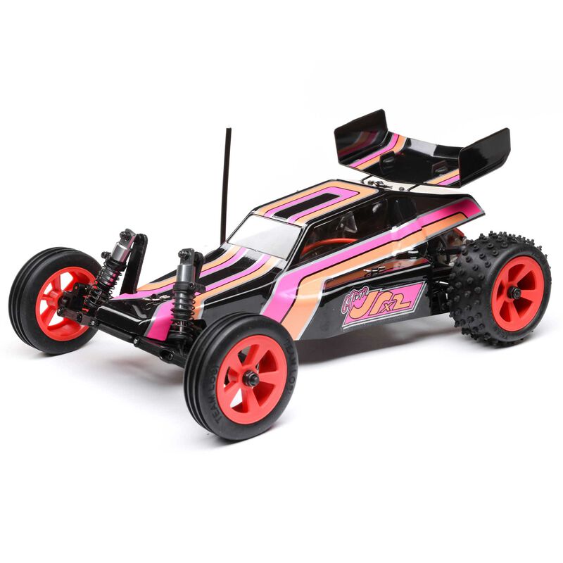 Losi 1/16 mini JRX2 2WD Buggy Brushed RTR Black - LOS01020T3