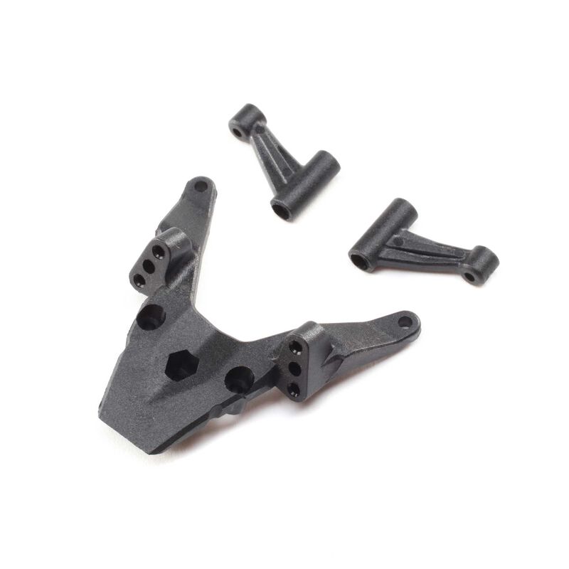 Losi FR Bulkhead, FR Brace Lft/Rt: Mini-T 2.0 - LOS211011