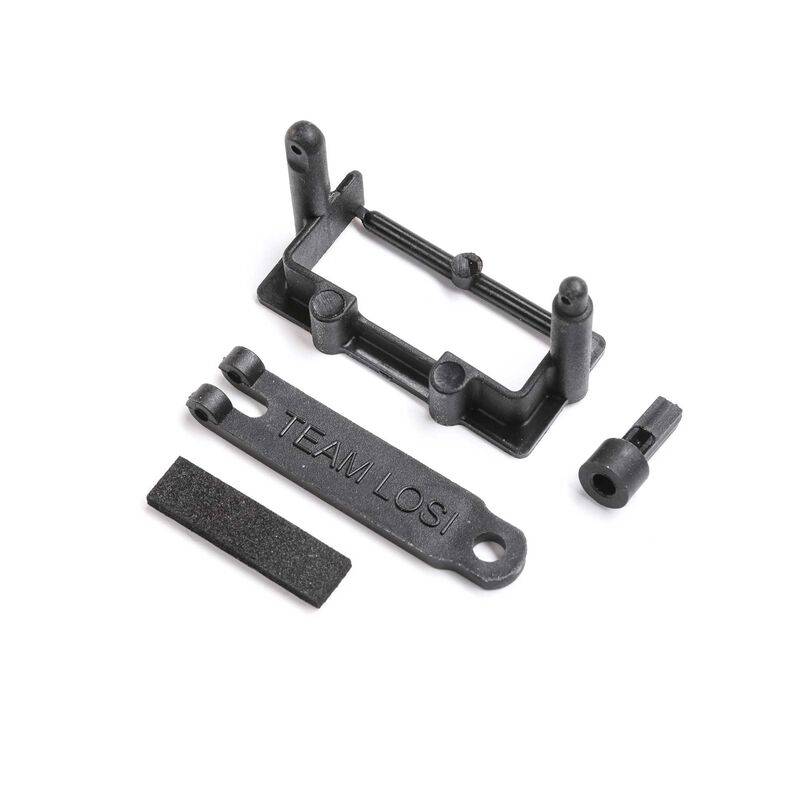 Losi Battery Box, Antenna Mount: Mini JRX2 - LOS211024