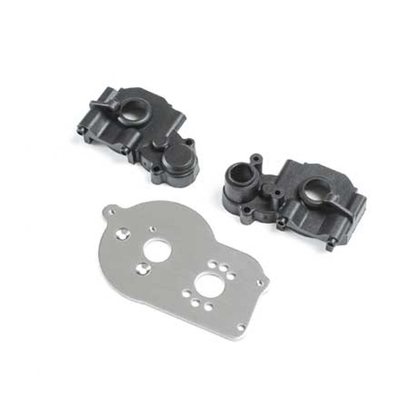 Losi TRANS CASE, MOTOR PLATE MINI-B - LOS212021
