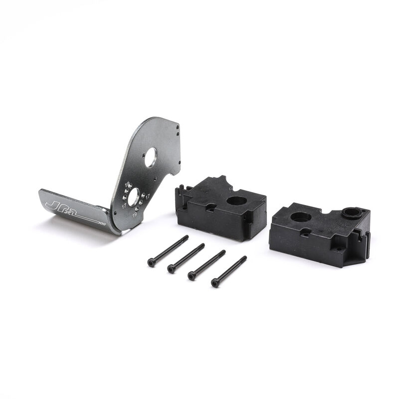 Losi Transmission Case & Motor Plate: Mini JRX2 - LOS212023