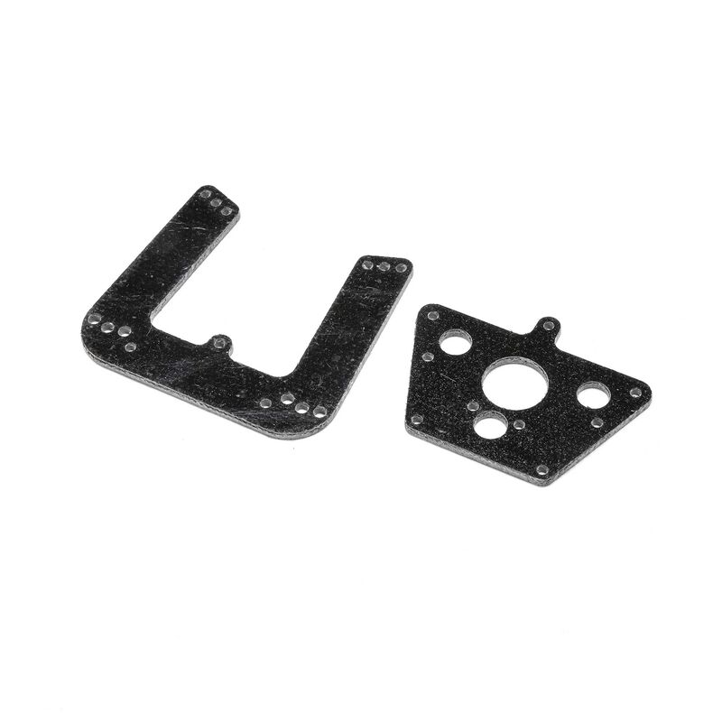 Losi Front & Rear Shock Towers: Mini JRXT - LOS214026