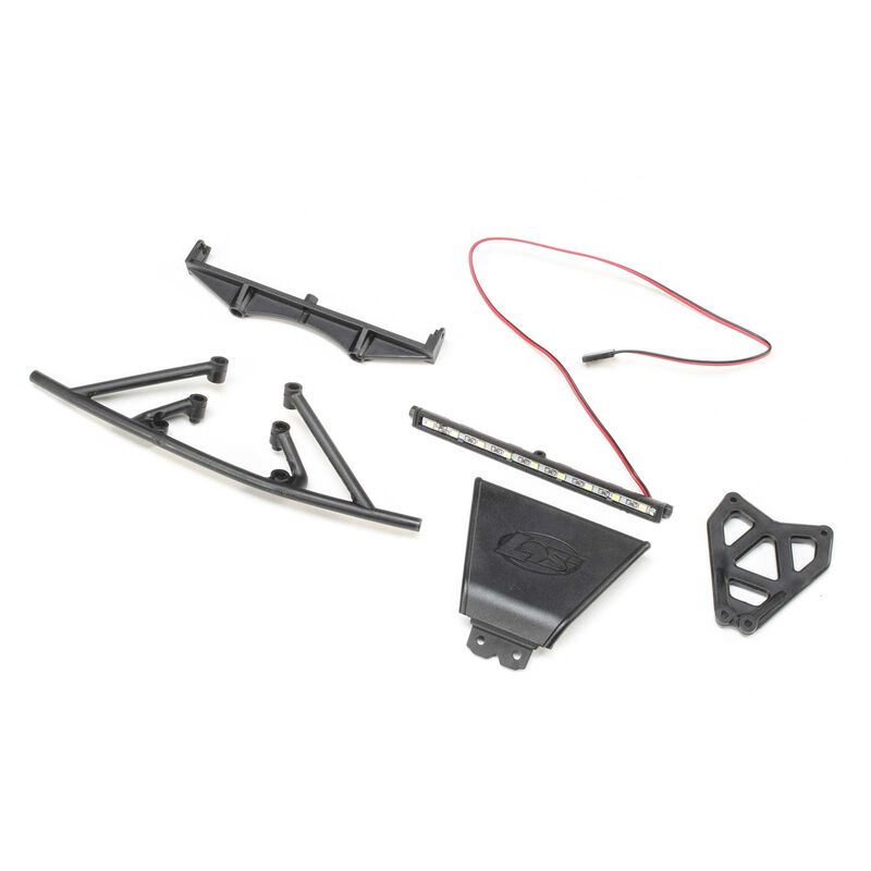 Losi Front Bumper w/LED: Tenacity TT Pro - LOS231060