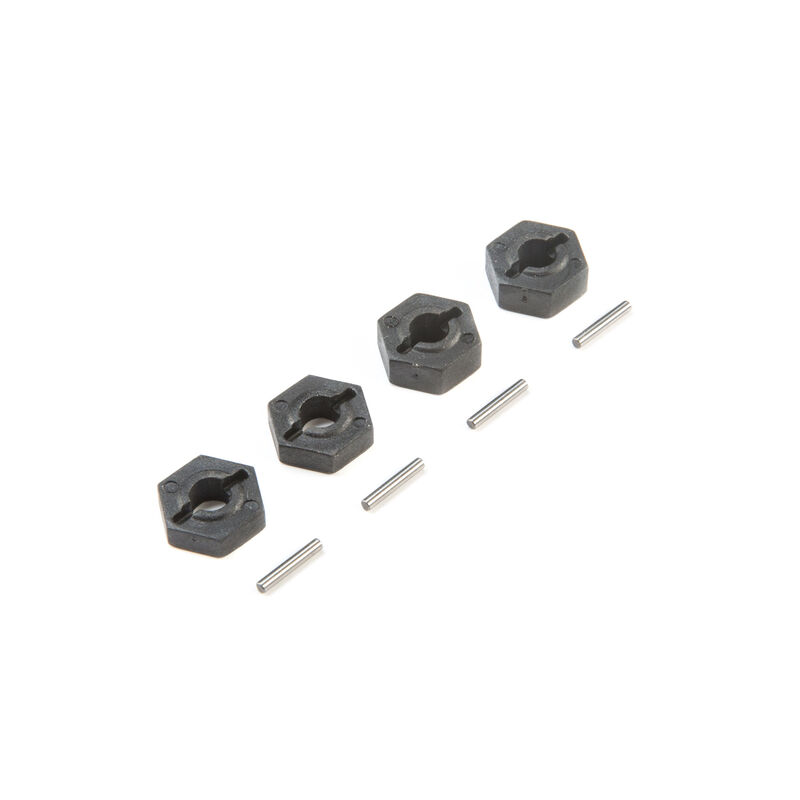 Losi Wheel Hex Set: 22S - LOS232048