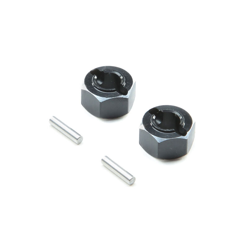 Losi Hex Set, Rear Axle, Aluminum: Mini-T 2.0 - LOS312004