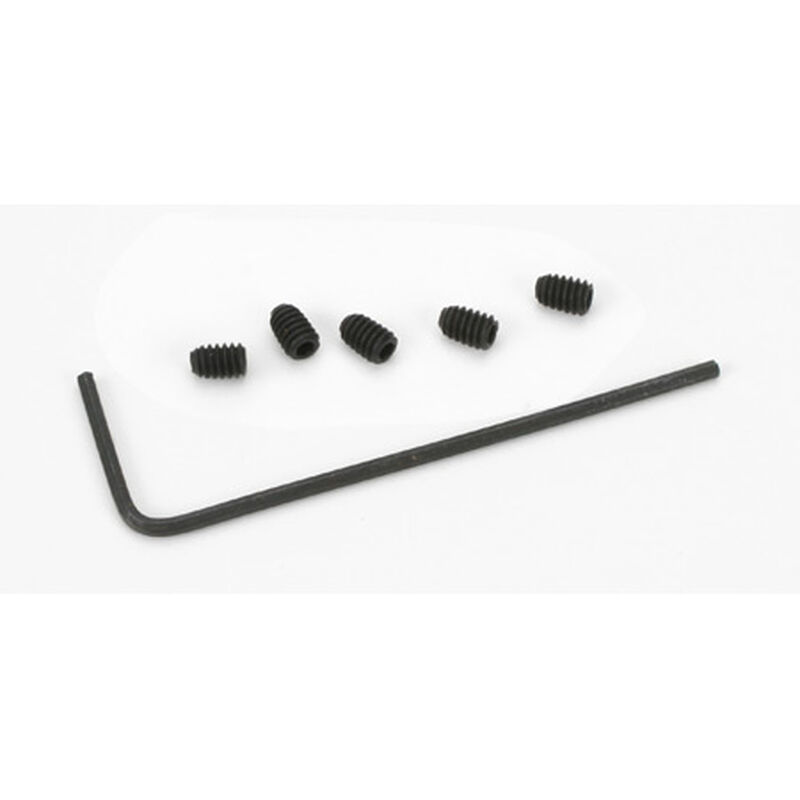Losi Pin SetScrew/Wrench(5):MiniVeh - LOSB1264