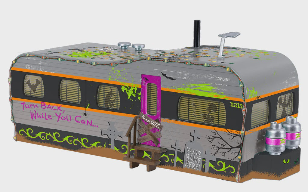 Lionel 2529200 Trailer Home w/LED Lights -- Kit - Halloween