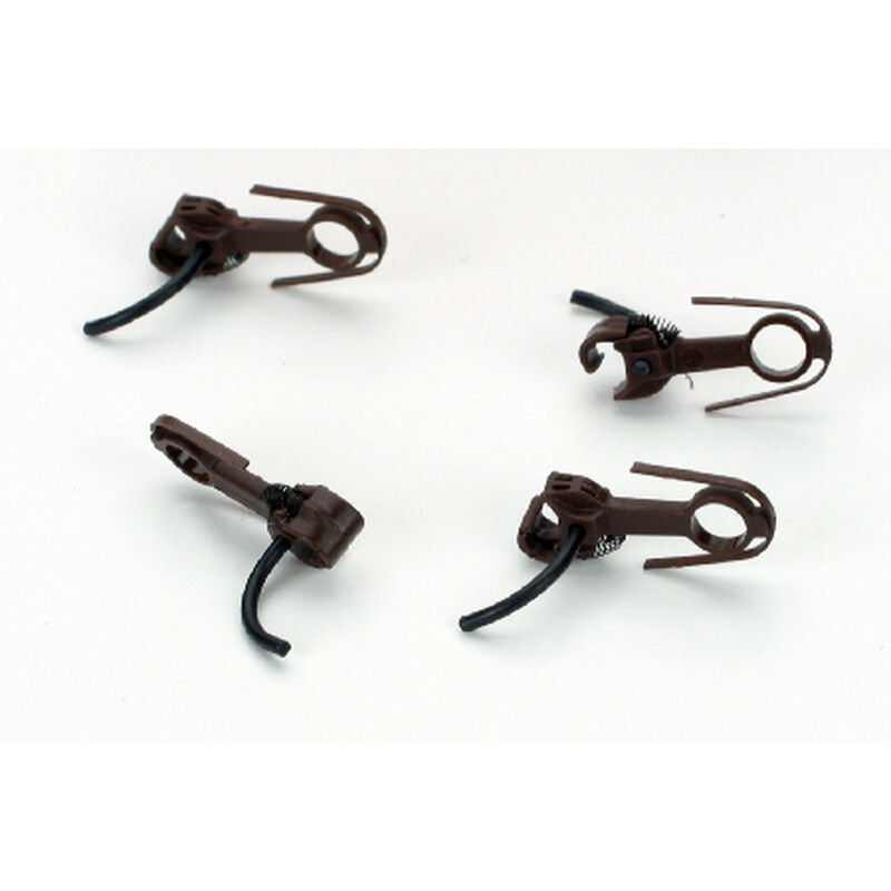 McHenry HO Scale Knuckle Spring Short Shank Coupler (25pr) - MCH4350